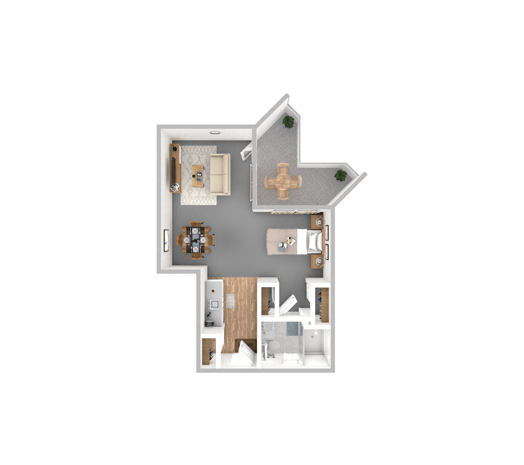 Crane floor plan