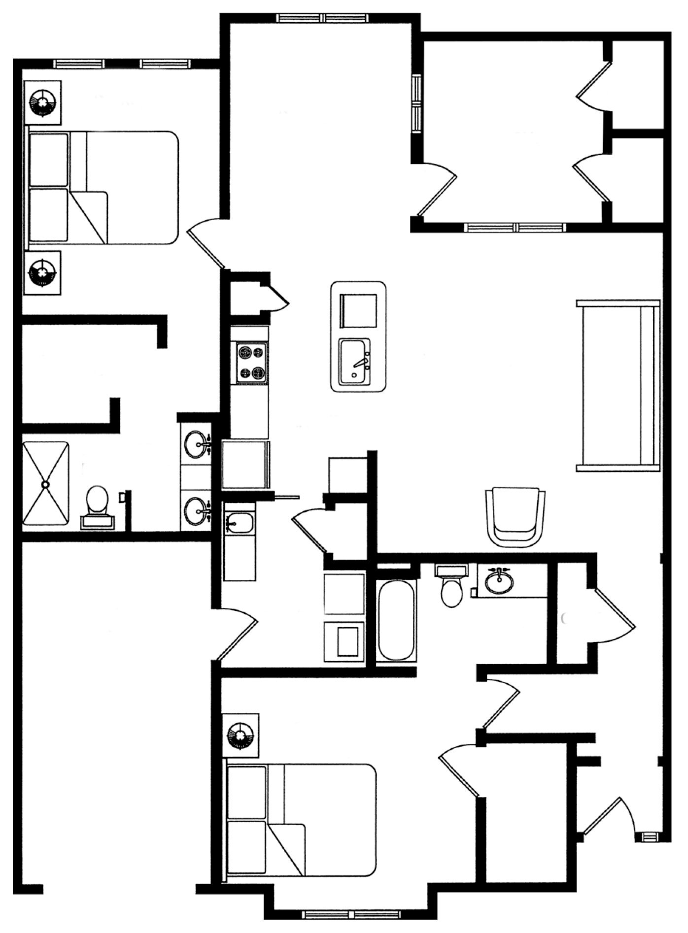 Lacey Oak floor plan
