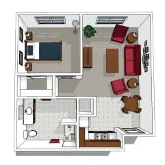 Cedar floor plan