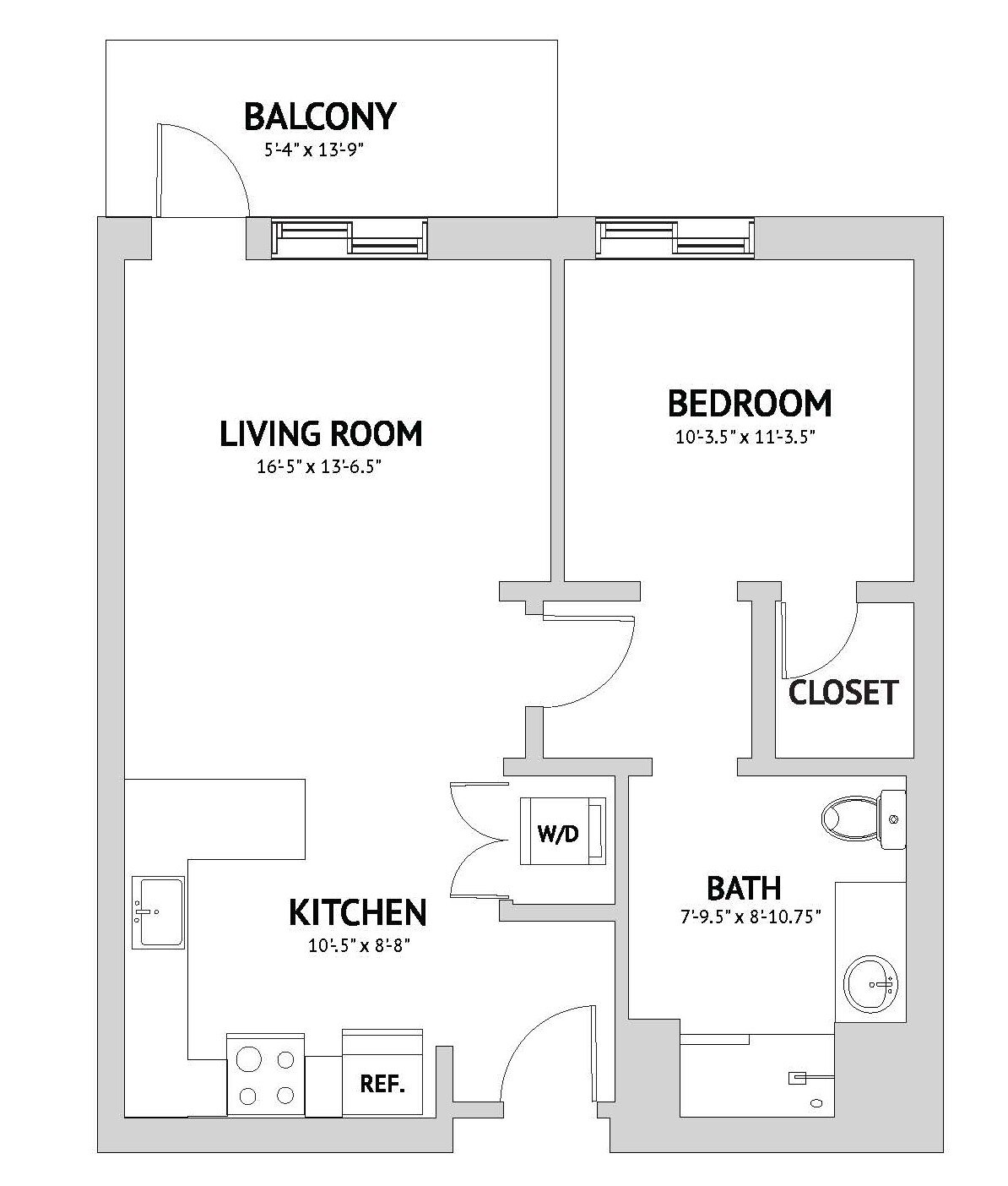 A3 floor plan
