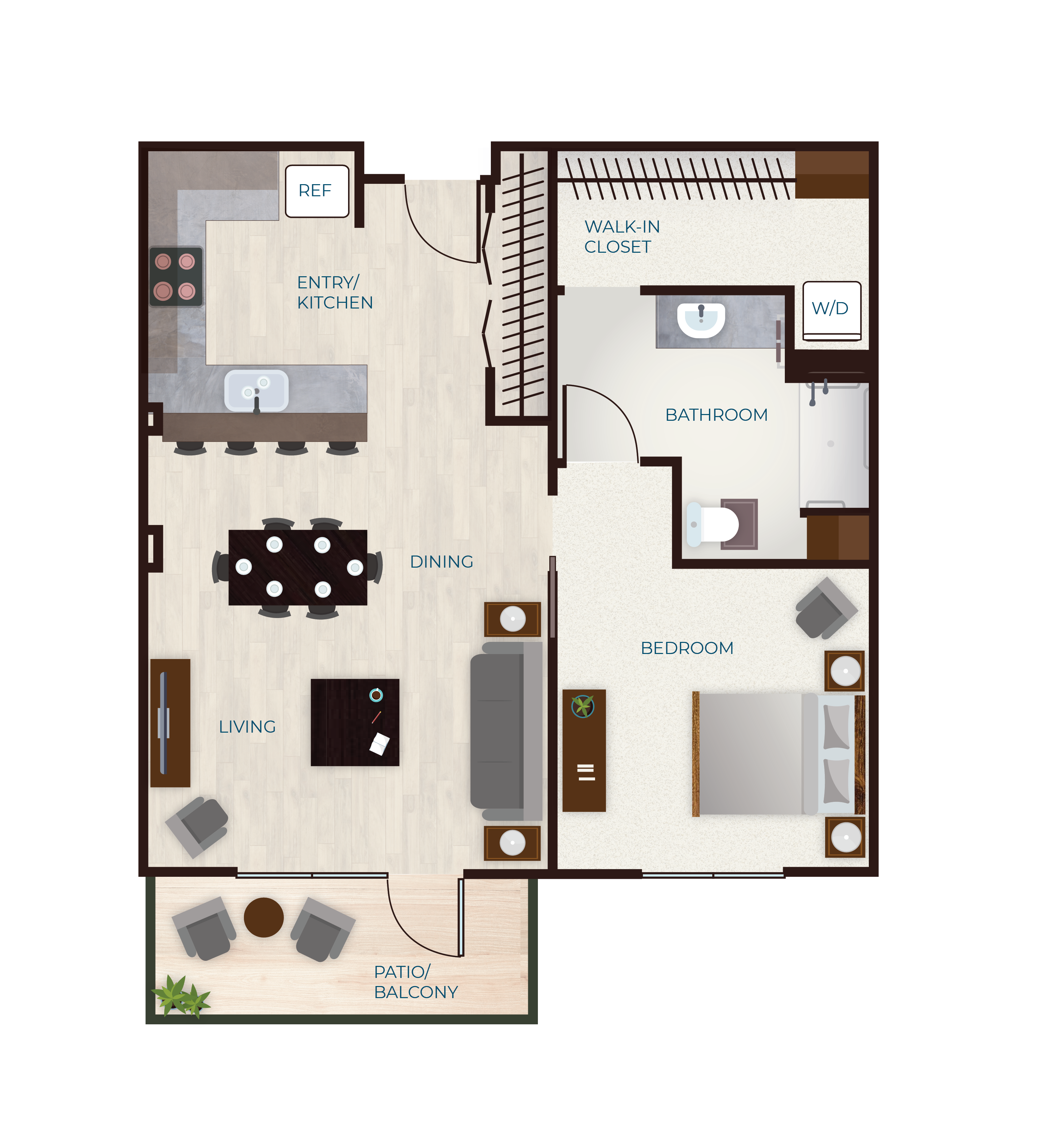 Cache floor plan