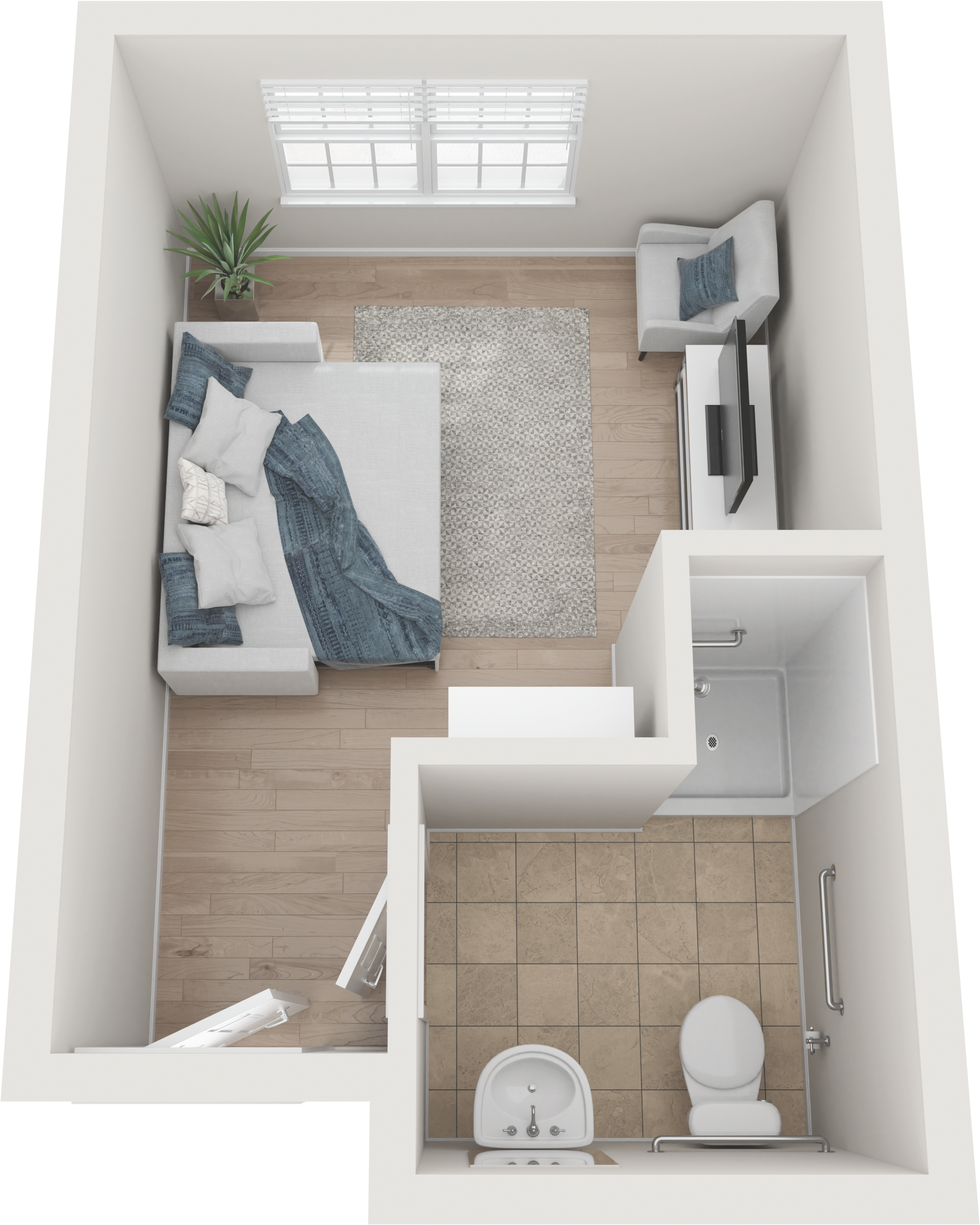 Suite floor plan