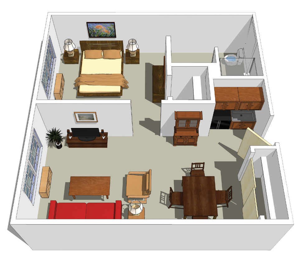 Maple floor plan