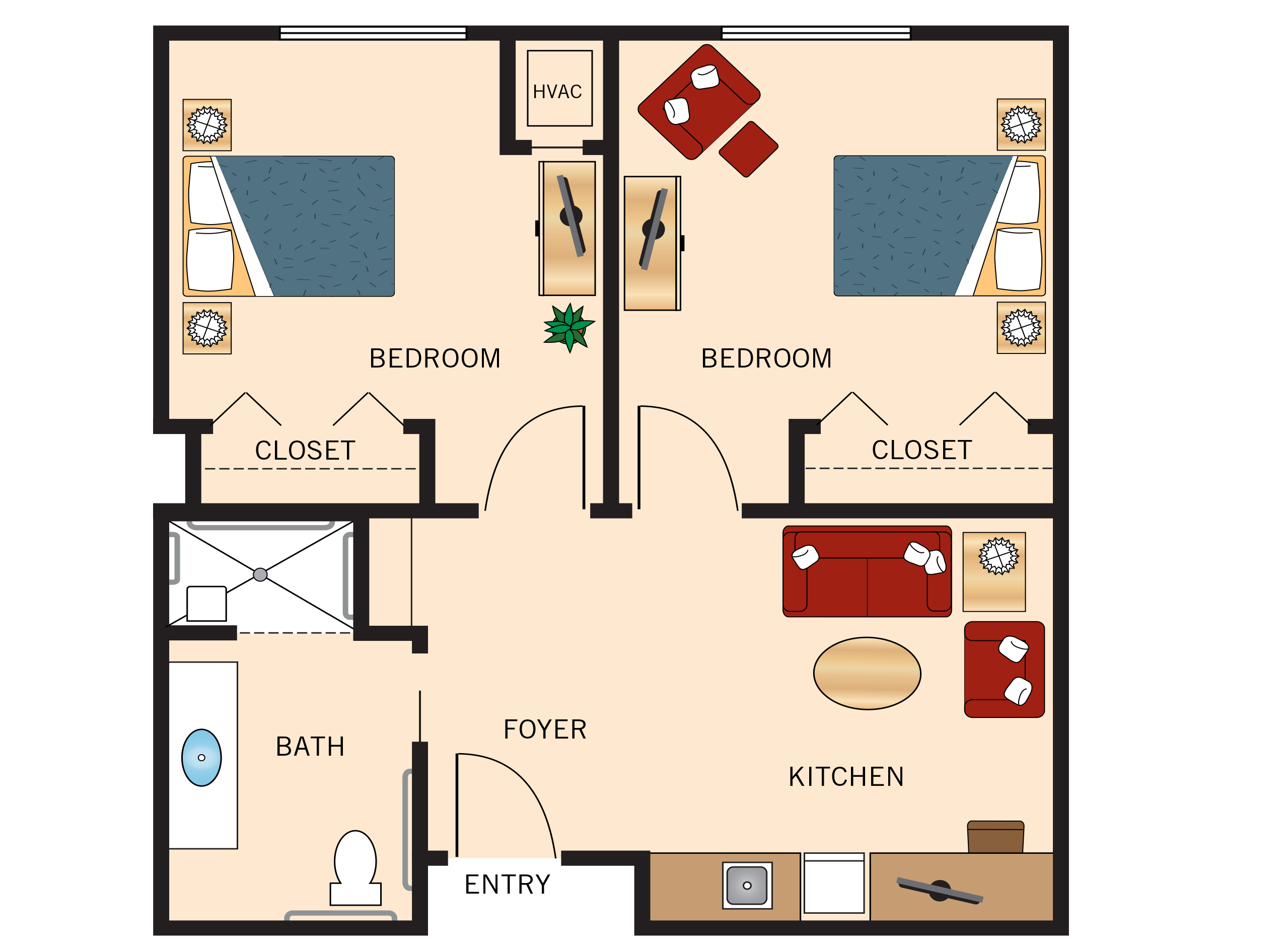 The Songbird floor plan